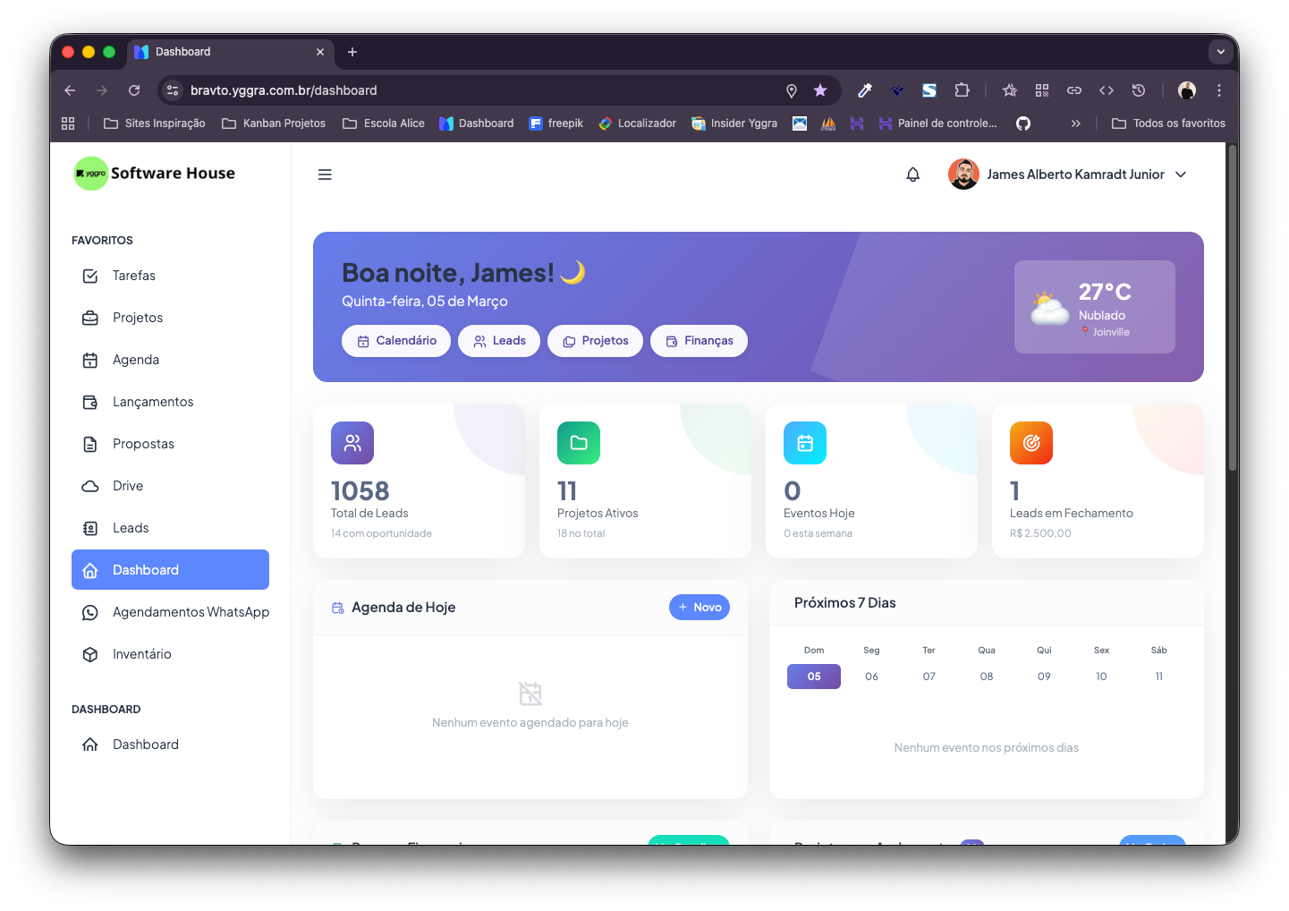 Sistema Interno Yggra